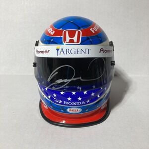 Danica Patrick signed autographed mini racing helmet Indy 2005 Rookie of the yr